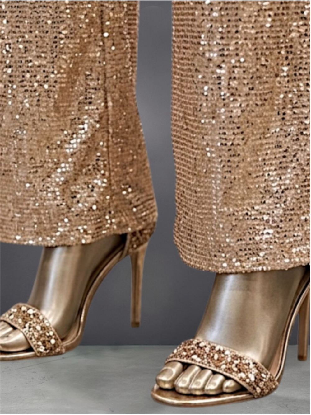 Gibiu USA Gold Radiant Luxe Sequin 3-Piece Set - Picture 7 of 12